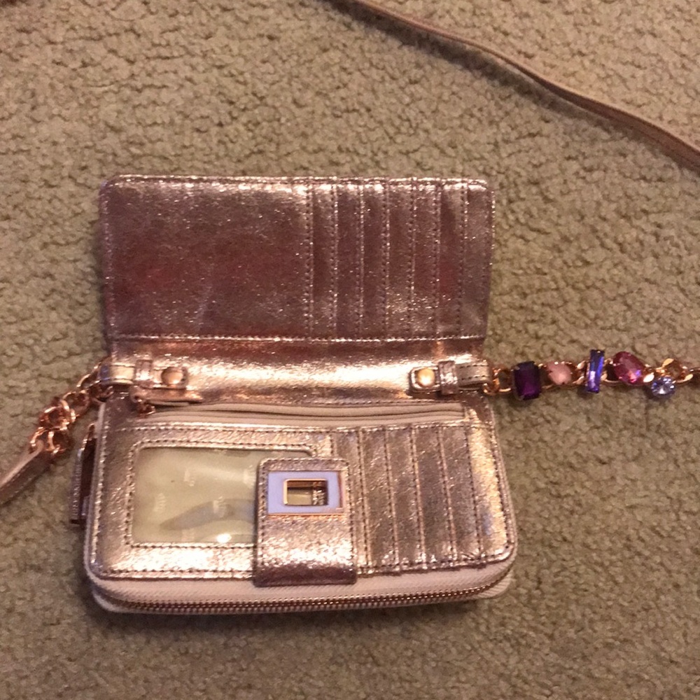 Juicy Couture Clash Leather Crossbody Wallet - Picture 4 of 7